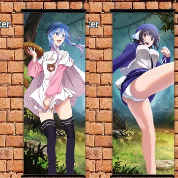 

PLUNDERER Hina Mei Lyne otaku Anime printed Poster Wall Scroll art 105x40cm