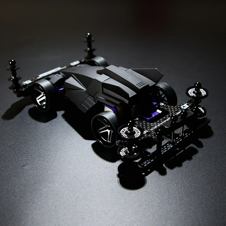 PROTO-EMPEROR TAMIYA Mini 4WD модель автомобиля 18074 черный с комплектом обновленных деталей