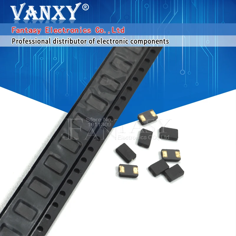 100 шт. 8 МГц 10 11 0592 12 13 56 16 000 20 24 2Pin 5032 smd Кварцевый резонатор Кристалл