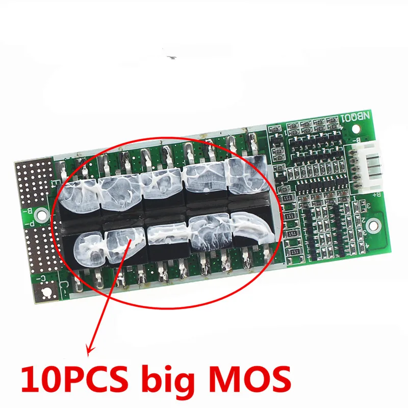 

4S 12V 100A Protection Circuit Board Lifepo4 Bms 3.2V With Balanced Ups Inverter Energy Storage Packs Charger Battery