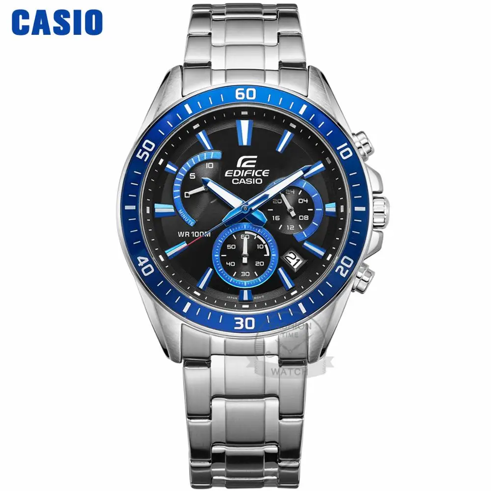 EFR552D1A2 Casio watch Edifice watch men top luxury set quartz 100m Waterproof Chronograph men watch Sport military Watch relogio masculino - Цвет: EFR552D1A2