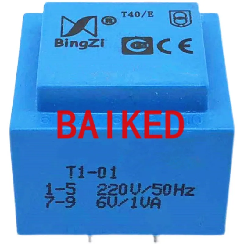 Трансформатор BingZi T40/E Пекин T1-01 вход 220 В один выход 6 1 ВА | Обустройство дома