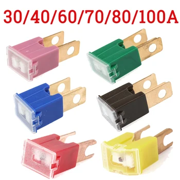 

The 30-100a JCASE FMX Pal sedan applies to nissan Mazda Honda Toyota motor fuses Mini Fuse multicolor