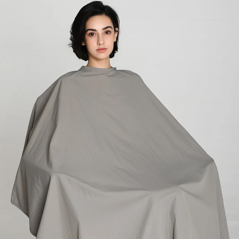 Salon Professional Haircut Shawl Snap Waterproof Hairdresser Hairdressing Apron Barber Hair Cutting Dye Hair Styling Capes