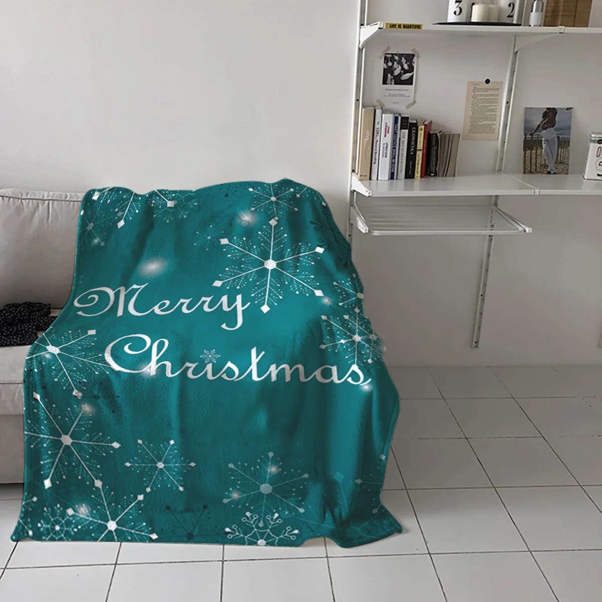 Merry Christmas одеяла со снежинками покрывало Фланелевое флисовое покрывало для путешествий персонализированное флисовое комфортное одеяло для кемпинга пикника в общежитии