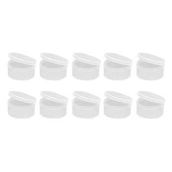 

10pcs Transparent Carrying Cases for Jewelry packaging case for ornaments Nails