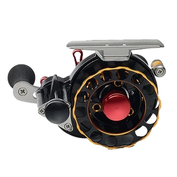 

Fishing Reel Ultralight Saltwater Raft Spinning Reel Aluminum Alloy Automatic Line Spread Ice Fly Fishing Reel