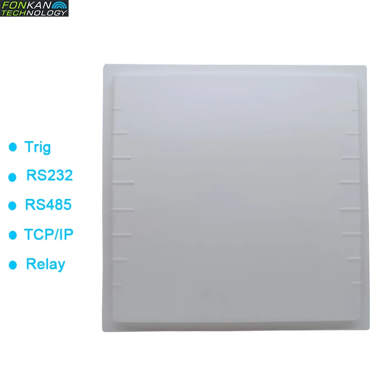 Встроенная антенна 12 дБи УВЧ RFID дальность 15 м RS232 RS485 TCP/IP wiegand26/34 TRIG для парковки