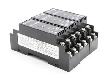 

Thermal Resistance PT100 CU50 Temperature Transmitter Signal Isolator Converter 4-20mA Output Module 0-10V