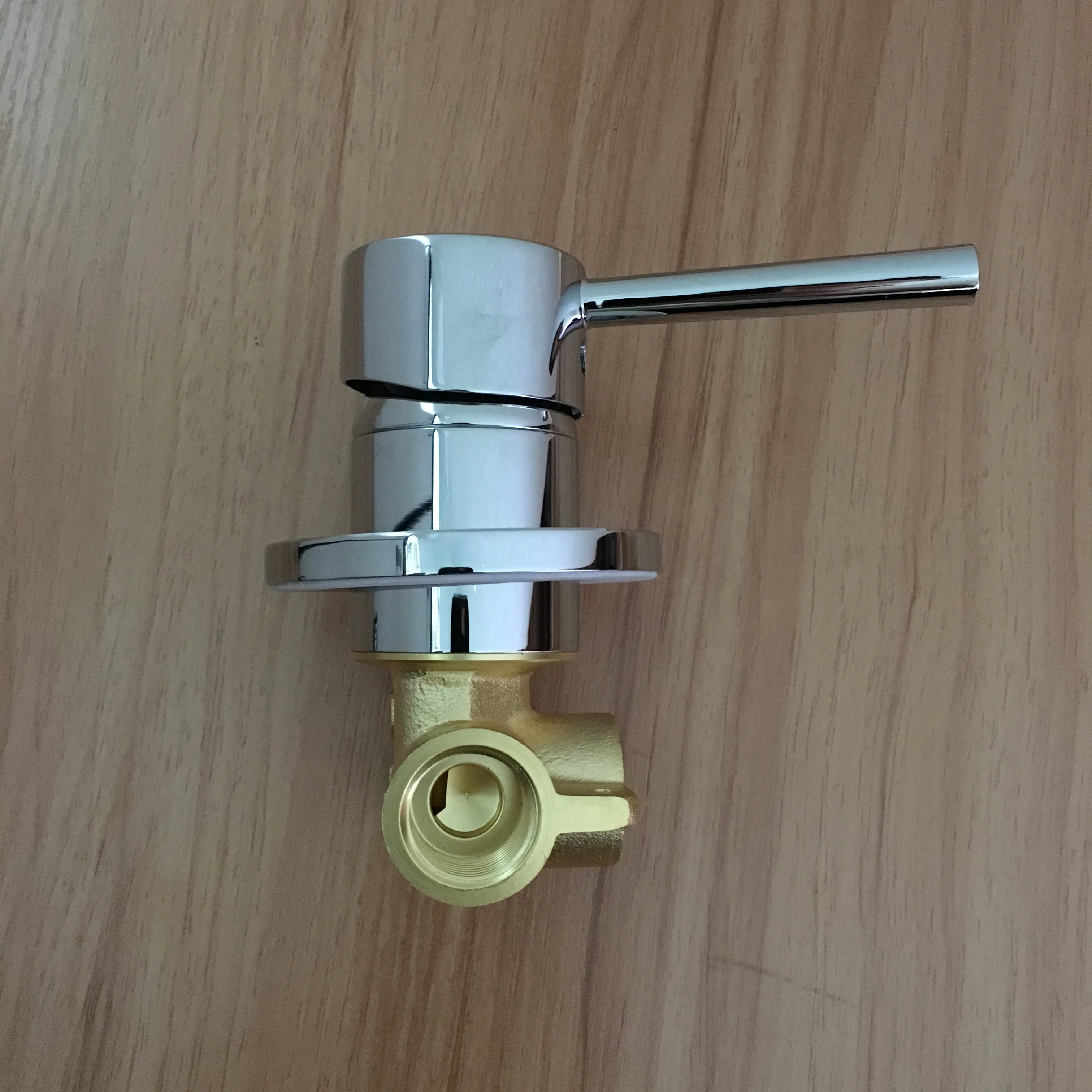 Brass Shower Valve Shower Faucet Diverter Control Valve Wall Mounted Mixer Valve for Spout Shower Head/Spout Basin Faucet 4