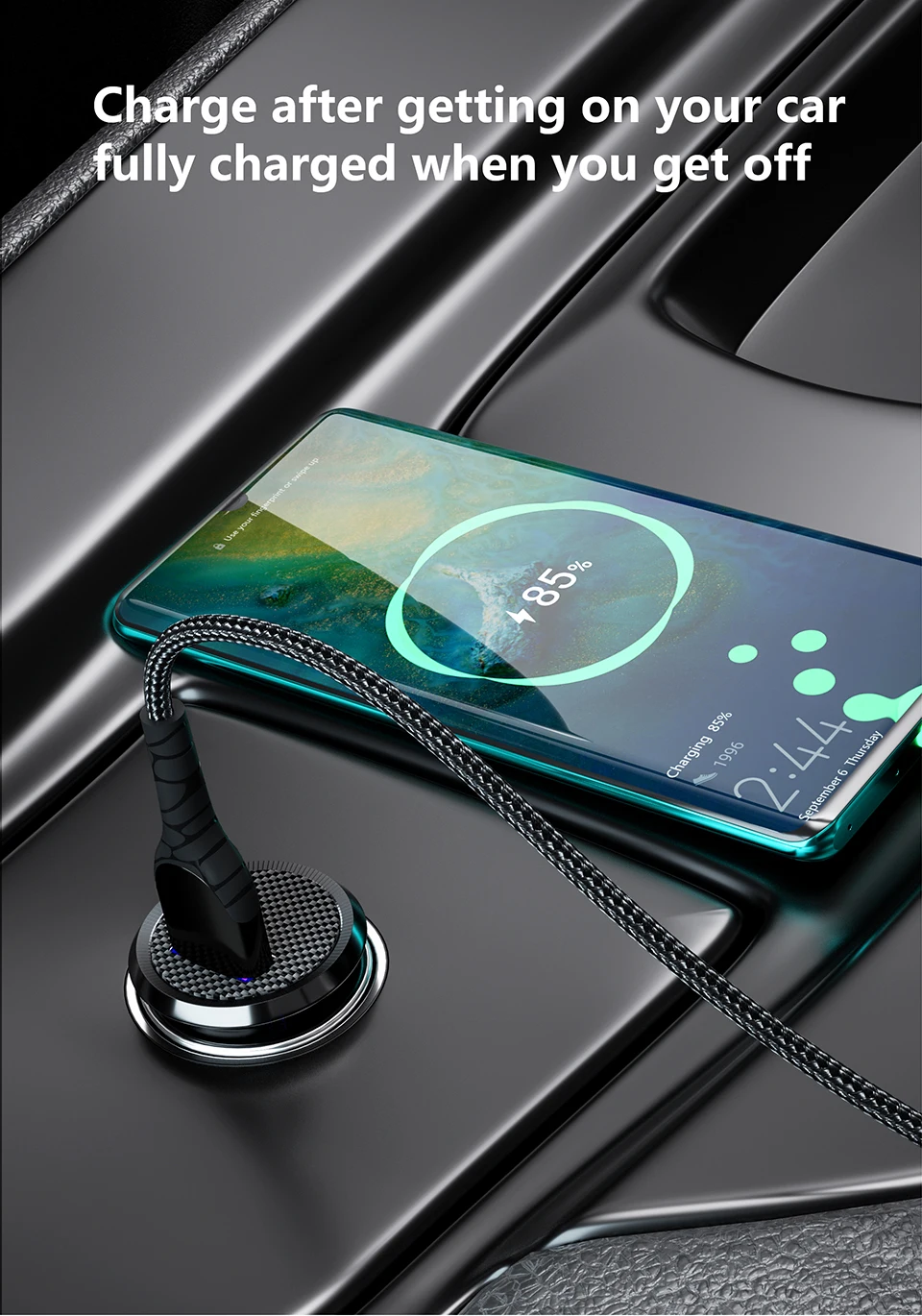 ZRSE USB Автомобильное зарядное устройство Quick Charge 3,0 Мини автомобильное usb-устройство для зарядки телефона для iPhone samsung huawei Xiaomi QC3.0 быстрая мобильная автомобильная зарядка