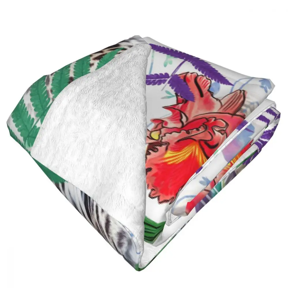 My Hero Academia Collage Anime Bakugo Katsuki Throw Blanket Fuzzy Warm Throws for Winter Bedding 3D Printing Soft Micro Fleece