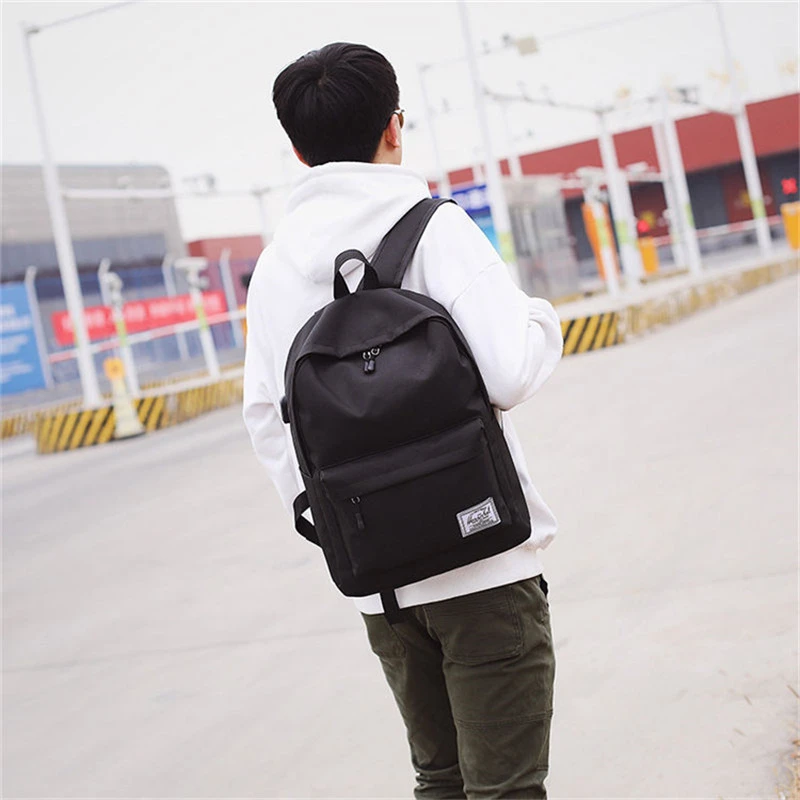 Mochila de lona hombre, estilo universitario informal, diseño de alta multifunción, gran capacidad, moda británica|Mochilas| - AliExpress
