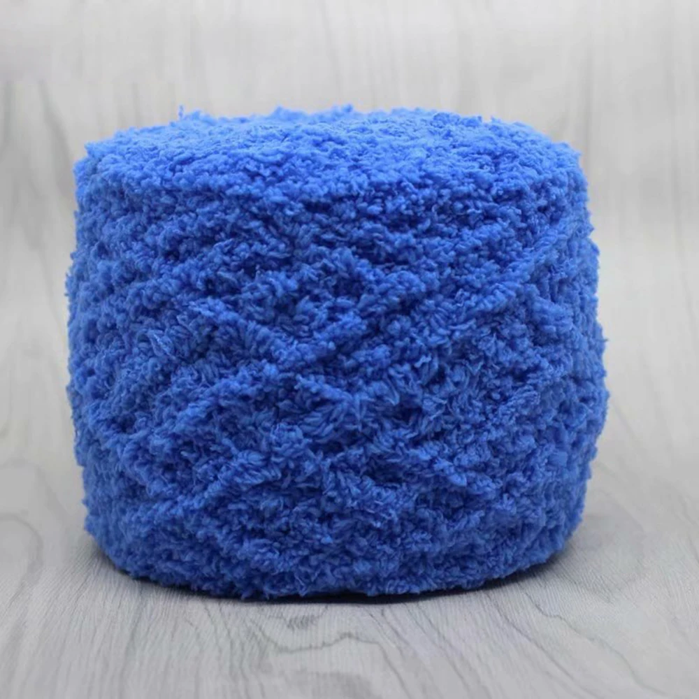 100 г теплая и мягкая натуральная ручная тканая шерсть 3PLY коралловый кашемир Плюшевые Пушистые пряжа тканевая лента шерстяная шапка пряжа - Цвет: 24