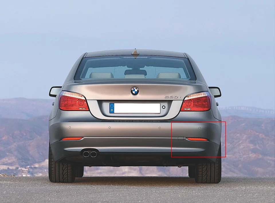 Riflettori Paraurti Posteriore Per BMW Serie 5 E60 2003-2007 - Rosso, Sinistro E Destro, OEM 63146915039/40 - Foto 7