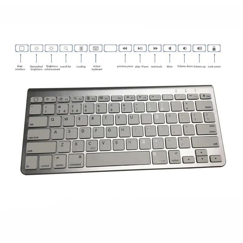Universal Bluetooth Wireless Bluetooth Keyboard Ultra Slim Wireless
