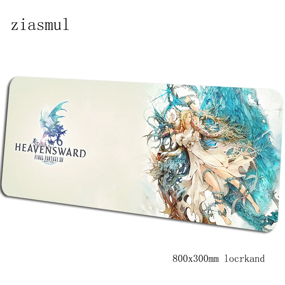 Final fantasy xiv коврик для мыши 800x300x3 мм Kawaii компьютерный коврик для мыши геймпад из натурального каучука, игровой коврик для мыши, офисный коврик для мыши - Цвет: pattern 10