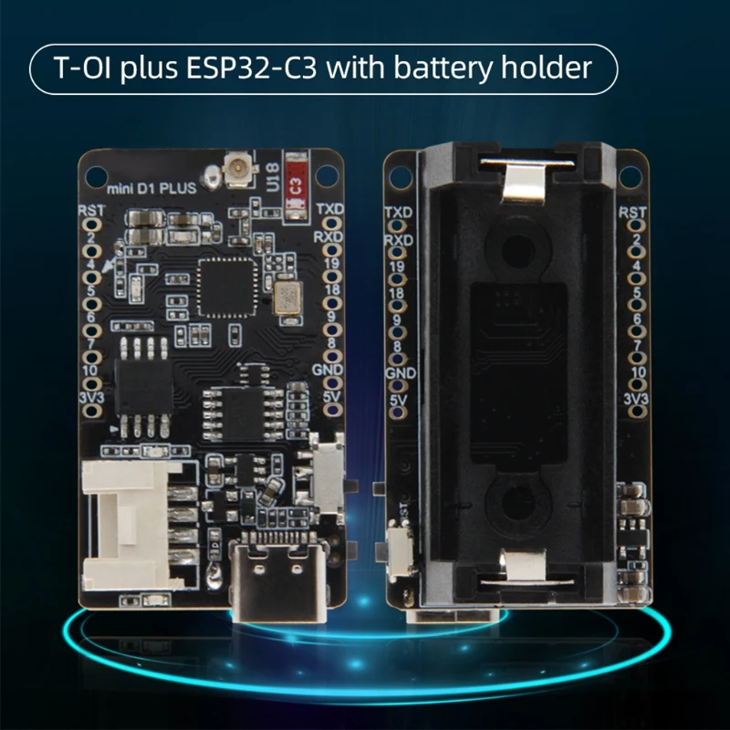 TTGO T-OI PLUS RISC-V MCU макетная плата Аккумуляторная батарея 16340 Поддержка Wi-Fi и BLE | Demo Board -1005003566410055