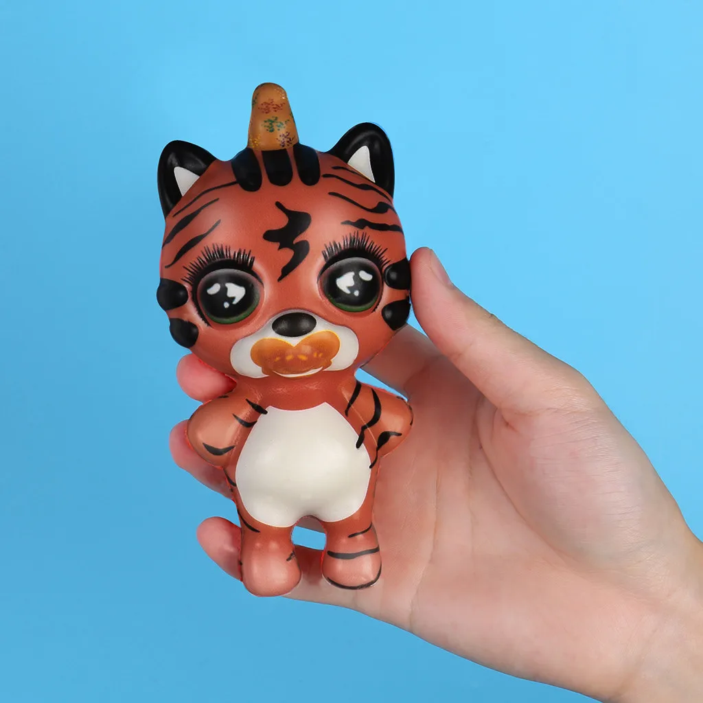 Мягкие игрушки Kawaii Gigantes, очаровательные игрушки Kawaii, животные, медленно растущий крем, ароматические игрушки для снятия стресса, рождественский подарок для снятия стресса