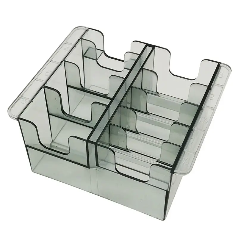  Grid Base Storage Box for Hair Clipper Trimmer Limit Comb Guide Comb Barber Tool