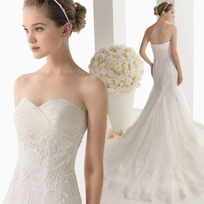 free shipping sexy romantic 2016 sweetheart casamento appliques vestido de noiva renda lace Bridal Gown vintage wedding dress photo