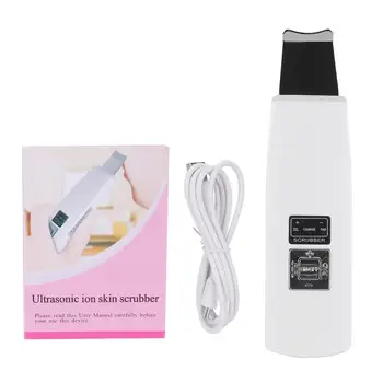 

Portable Ultrasonic Face Cleaning Machine Eclectic Exfoliator Blackhead Remover Face Skin Deep Scrubber