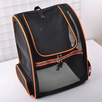 

Pet Carrier Backpack for Small Dogs Cats Breathable Mesh Puppy Pack Bag BJStore