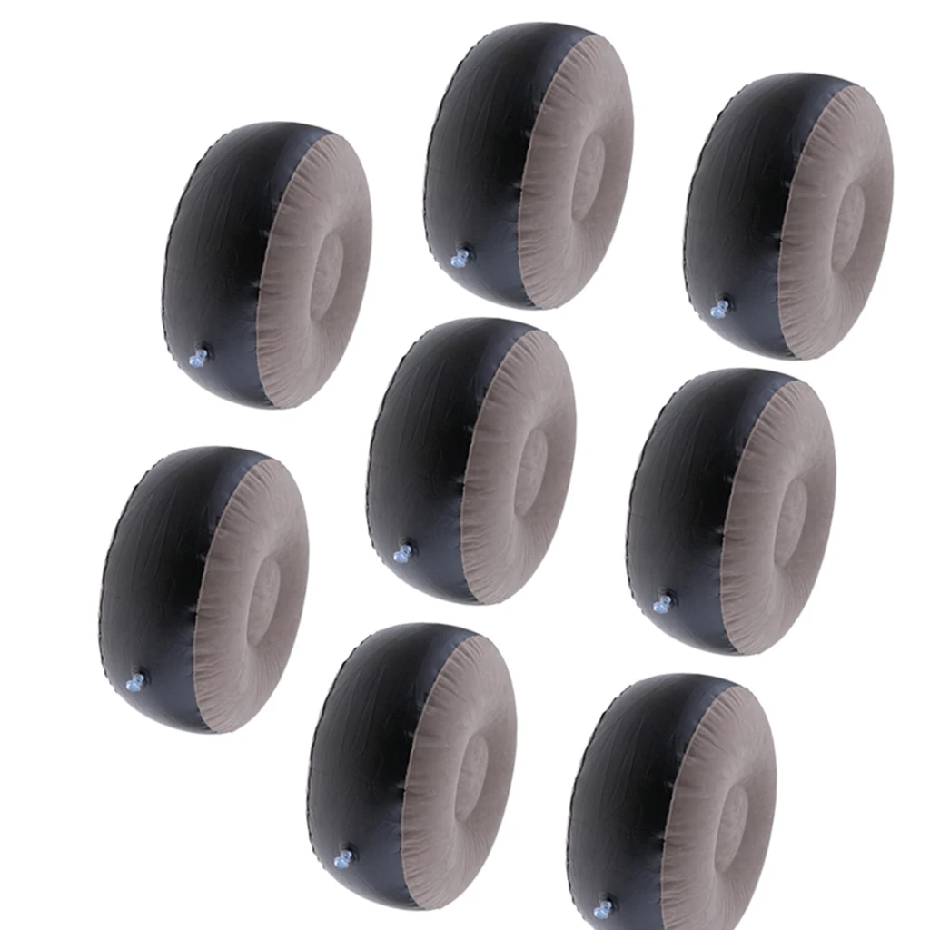 cheap 8pcs Inflatable Stool Ottoman Used for Indoor or Outdoor, Kids or Adults, Camping or Home