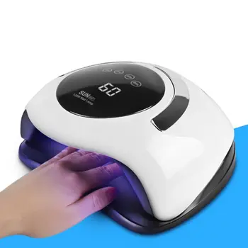 

120W UV LED Nail Lamp Intelligent Sensing Nail Dryer Portable Handheld Quick Drying Gel Manicure Lamp EU/US Plug
