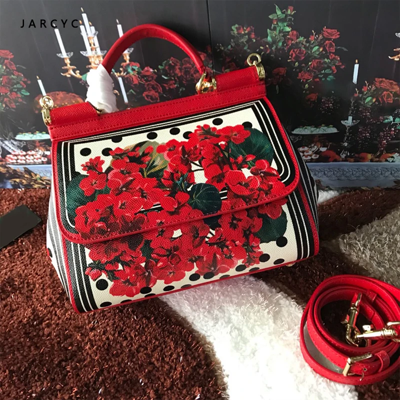 

New Flower Wave Point, Single Shoulder and Oblique Crossing Lady's Handbag bags for women 2019 purse   bolso mujer