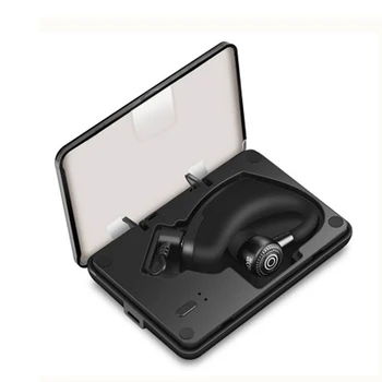 

Seovo V9 voice control Rotating with charging box bluetooth Earphones CVC noise cancelling waterproof business earphone hook
