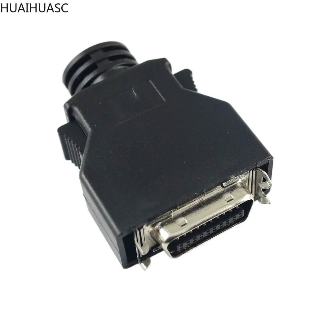 China MDR 14in Connector Shield Male CN Tye SCSI Connector For