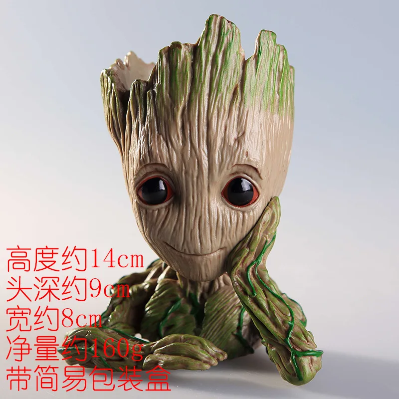 Diffuse YULAI аниме Горшечное растение цветочный горшок Shuren Galaxy Guard Groot Treeson Garage Kit 160 г светильник