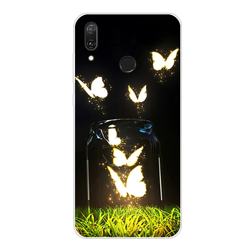 For Coque Huawei Y7 Case Phone Cover Soft Silicone Printing Back Case Fundas For Huawei Y7 Y 7 Y7 Pro Cover TPU