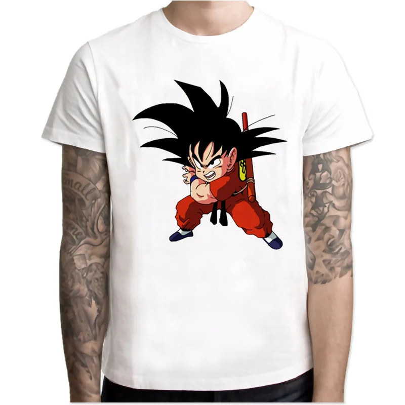 Новейшая футболка с драконами и шариками супер сайян Dragon Ball Z Dbz Son футболка «Goku» чехол Capsule corp футболка vegeta мужские топы для мальчиков