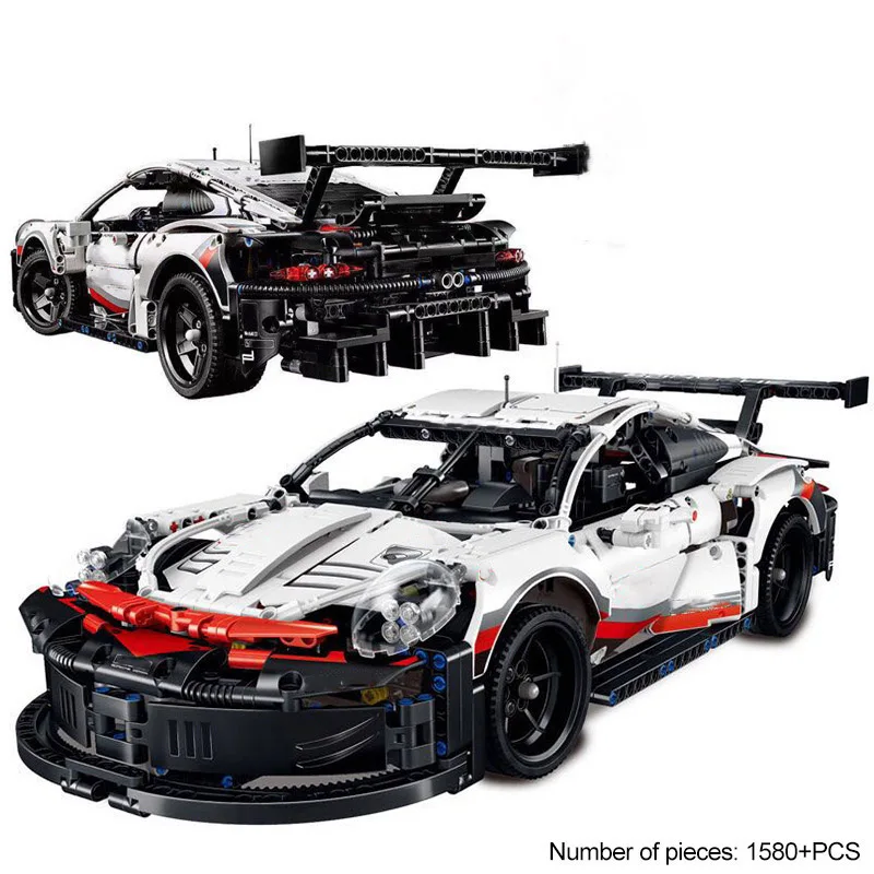 

Racing Car Model Set Building Blocks Technic Series Legoing DIY Blocks Toy For Children Christmas Gift Car Bricks Toys for kids