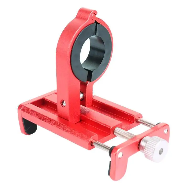 Aluminium Alloy Bicycle Mobile Phone Holder Bike Handlebar Clip Stand Mount
