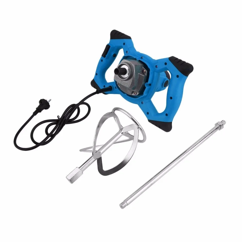 

Professional 1200W 6 Level Speed Adjustment Agitator Handheld Industrial Mixer Variable Speed Electric Mixer Can Mix EU Plug