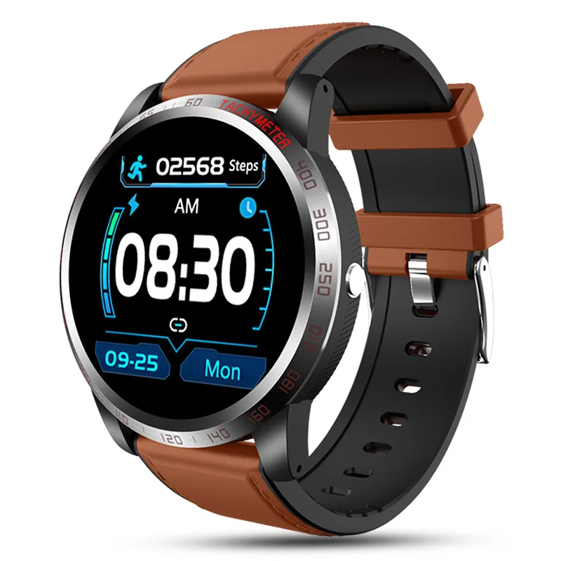 

2020 best selling round Smart Watch Men ECG PPG Heart Rate Blood Pressure Monitor IP67 Waterproof Smartwatch pk DT78 L5 L8 L7
