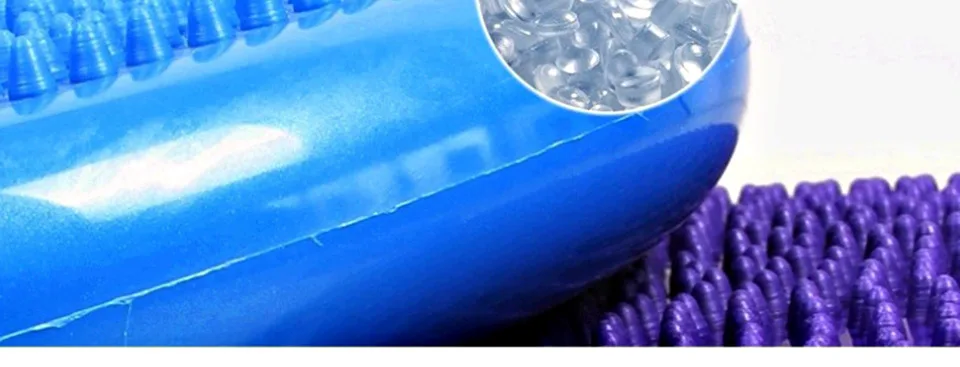 Newst Air Inflated Stability Wobble Cushion Balance Disc Twist Massage Workout Therapy Fitness Training Exercise Free Air Pump