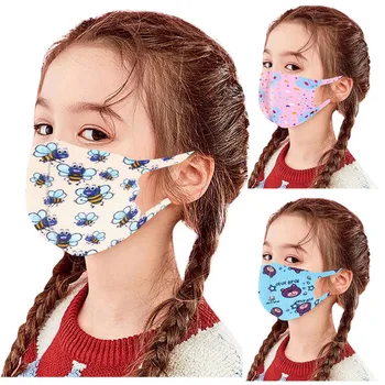 

Air Humidifiers Multifuntional Humidifiers Mascarilla Mascara Kid's Animal Printed Dust-proof Breathable Ice Silk Mask#ljc