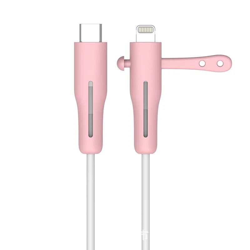 Cable Protector For iPhone 12 Fast Charging 18/20W Charger Head Protector USB Data Cable Line Protection Sleeve Cable Protective usb transfer cable Cables & Adapters