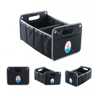 

Car Accessories Trunk Foldable Storage Bag Tools Tidying Box for Maserati Quattroporte Ghibli Levante Container Auto Styling