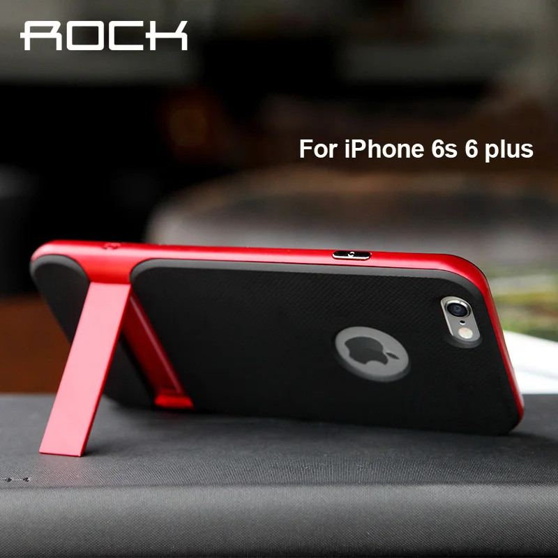 

for iphone 6 6s plus case PC frame back case luxury cover, Rock royce holder case for iphone 6 6s plus 5.5 case free shipping