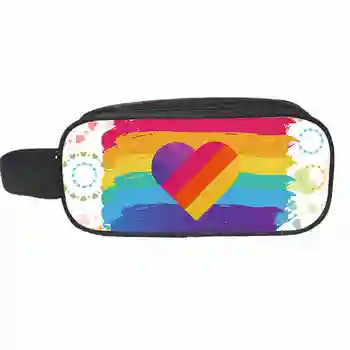 

LIKEE Cosmetic Bag 3D Print Llkee Video App Pencil Case Zipper Stationery Bag Russia Stype Storage Pouch Makeup Box for Women