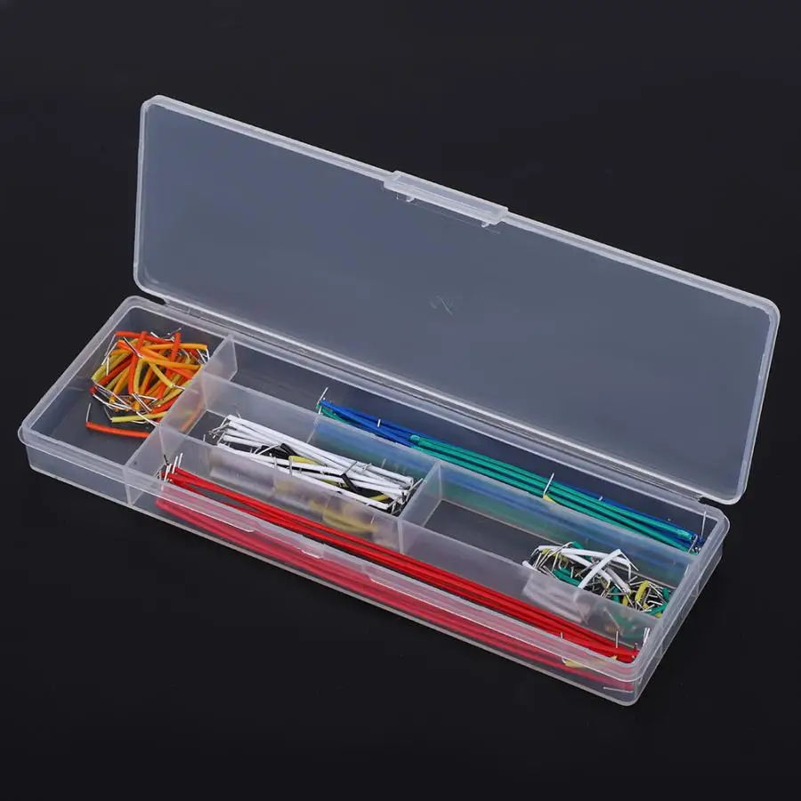 

140pcs Jumper Cable Solderless Breadboard Jumper Wire U Shaped Cable Kit for Arduino