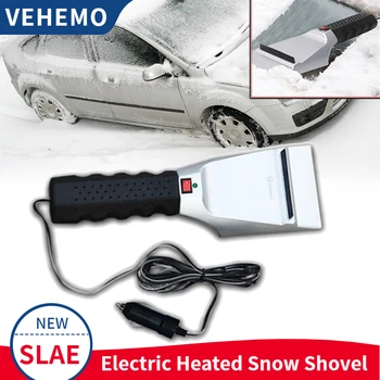 

12V 18W Car Snow Electric Heated Shovel Winter Auto vehicle Snow Ice Scraper Snowbrush Shovel Brush Winter Tool Shovel