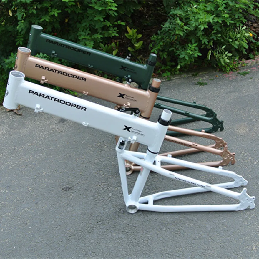 folding mountain bike frame