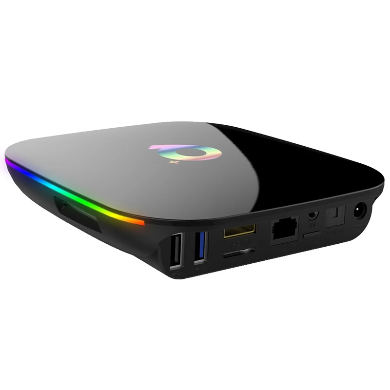  Android 9.0 Smart Tv Box H6 Quad Core 4Gb 32Gb 1080P 6K Hd Home Media Player Box 2.4G Wifi Set Top 