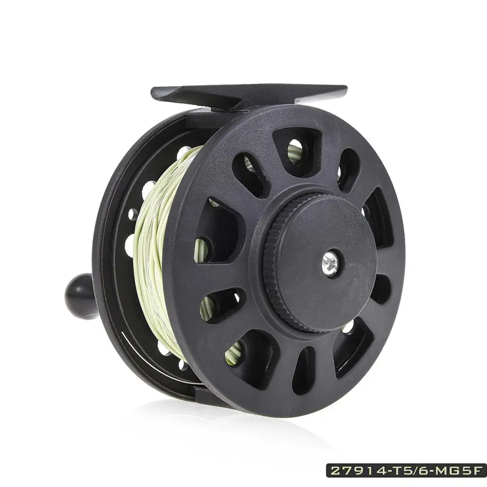 

MeterMall GLA 5/6 Fly Fishing Reel Wheel with Line Left/Right Hand Fishing Tackle Tool Accessories 1:1 Hand-Changed Wheel